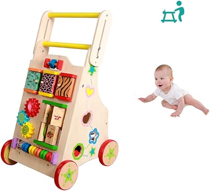 wooden baby walker amazon