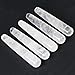 Top Plaza Natural Clear Quartz Crystal Massage Wand Acupuncture Therapy Treatment Stick Point Gua Sha Scraping Tool