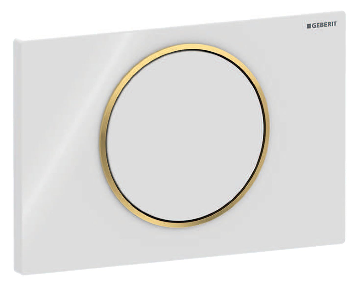 Geberit 115.758. KK. 5 Sigma10, Plastic, white/gold/white