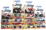 Matchbox 2015 Jeep 10 Vehicle Complete Set