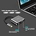 USB C Type-C to HDMI + VGA Adapter - Seenda USB 3.1 Type C to 4K HDMI 1080P VGA 2 in 1 Converter Adapter Dual Screen Display for MacBook Pro, Chromebook Pixel, Galaxy S8 Plus and More