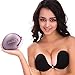 Komene Women's Ultralite Backless Strapless Bra 2016 New Black D