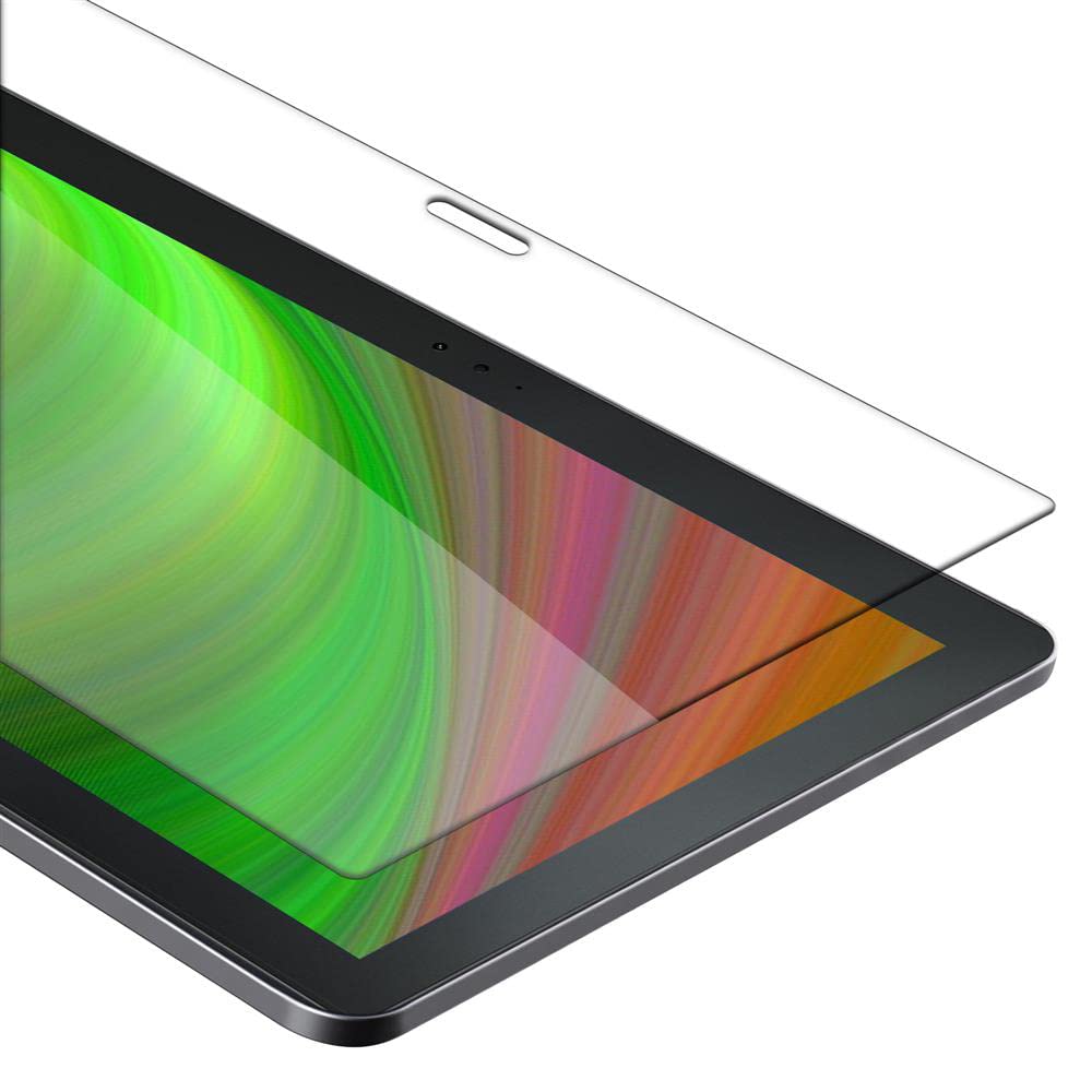 cadorabo Tempered Glass compatible with Lenovo Tab 4 10 PLUS (10.1" Zoll) in HIGH TRANSPARENCY - Screen Protection 3D Touch compatible with 9H Hardness - Bulletproof Display Saver