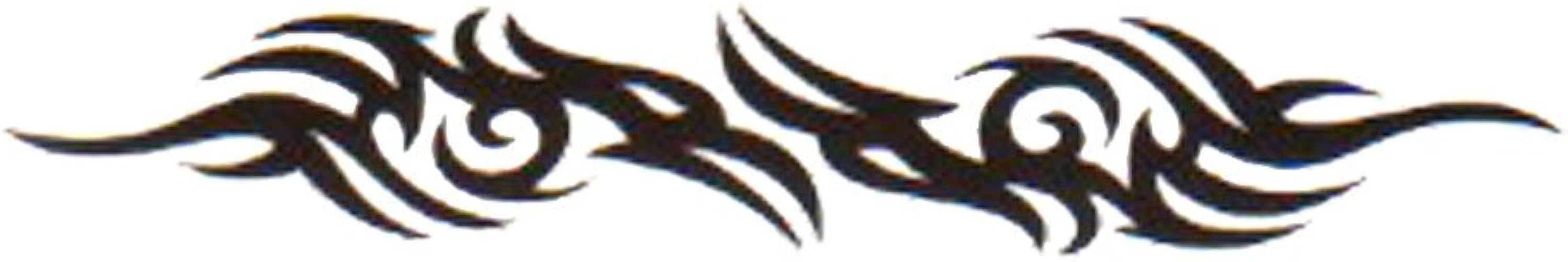 Amazon Co Jp Hsp タトゥーシール トライバルライン ハロウィン ステッカー フェイス シール ペイント ジュエリー