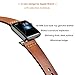 KADES for Apple Watch Leather Band Series 1 2 3 4 5 38mm 40mm 42mm 44mm