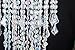 FlavorThings Diamante Duo Delight Chandelier,Multi Shaped Beaded Faux Crystal Iridescent Chandelier,Chandelier for Wedding Centerpieces and Party Event Home Decorations,10.25