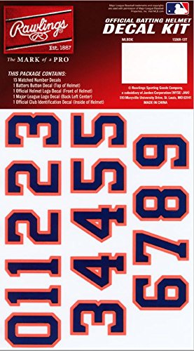 Rawlings Sporting Goods MLBDC Decal Kit, Houston Astros