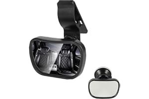Mtxorvix 1PCS Rear View Mirror, Universal Inner Mirror Rear View Mirror, Driving Instructor Mirror with Suction Cup, Universa
