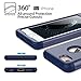 WeLoveCase iPhone 6S Case, iPhone 6 Case, Defender Series Hybrid High Impact Heavy Duty Hard PC Outer Shell with Inner Soft Rubber 3 in 1 Full-Body Armor Protective Case for iPhone 6S/6 (Navy Blue)