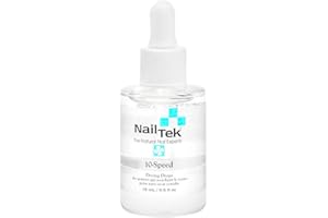 Nail Tek 10-Speed Drying Drops, for All Nail Types, Accelirates Polish Drying Time, 0.5 fl. oz, 1-pack