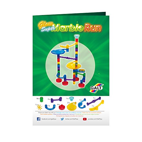 Galt Toys Construction - Glow Super Marble Run Toy