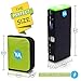 Y&A Market Multi-Function Compact Emergency Car Jump Starter: Power Bank, LED Flashlight, USB Cell Phone Charger, and Battery Adapter for Electronics with Case