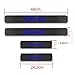 For Honda Civic Door Sill Protector Reflective 4D Carbon Fiber Sticker Door Entry Guard Door Sill Scuff Plate Stickers Auto Accessories 4Pcs Blue