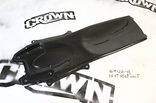 Clearance SALE !! Crown Moto USA 3K Carbon Fiber Seat unit Fits Suzuki GSXR 600/750 06-07