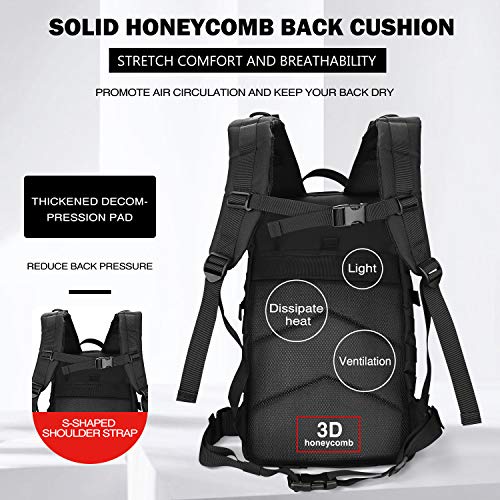 ProCase Military Tactical Backpack, 35L Large Capacity Rucksacks 2 Day