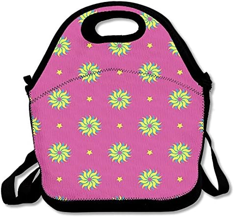 TTNOU Colorful Sky Suns And Stars Space Design Geometric Retro Cartoon Pattern Tote Bags And Velcro Tote Bags, Travel And Picnic For Adults, Boys And Girls (cats)