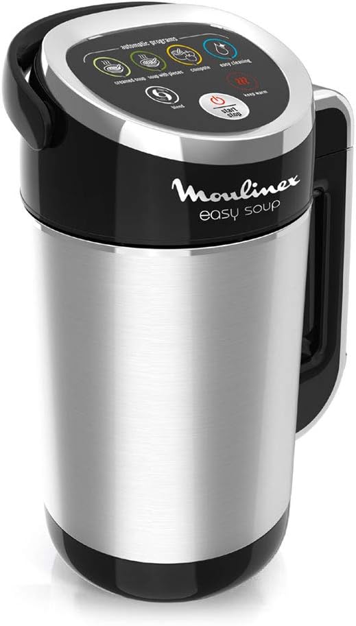 Amazon.de Moulinex Blender Chauffant Easy Soup Noir Silver 1000W 3L