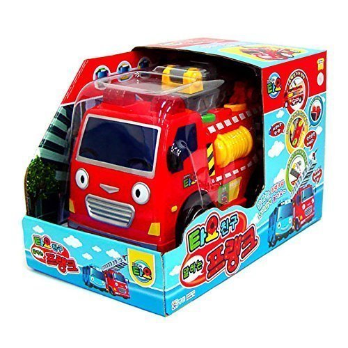 The Little Bus Tayo Talking FRANK ( Fire truck ) - friction powered car