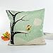HOSL PSD21 Merry Christmas Cotton Linen Square Decorative Throw Pillow Case Cushion Cover (Set of 6)