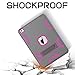 TOPSKY Case for New iPad 9.7 2018,iPad 6th/5th Generation Case,Three Layer Shockproof Defender Protective Case Cover for Apple iPad 9.7 2017/2018 A1893 A1954 A1822 A1823,Grey Pink
