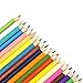 Colored Pencils 48 Assorted Water Coloring Set with Pencil Bag Pouch Wrap Drawing Pencil Rolls Up Case for adult kid Artists Sketch school (48 pencils+pouch(Rose Clock))