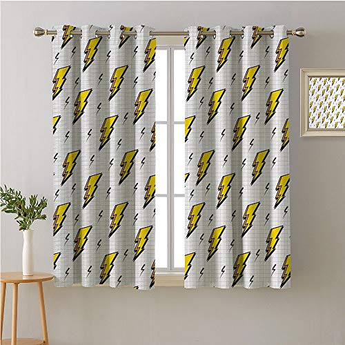 Jinguizi Vintage Fabric The Yard Grommet Curtain For Bathroom