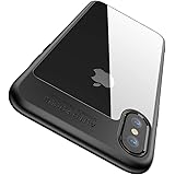 Joyguard iPhone XS Hülle, iPhone X Hülle, iPhone X/iPhone XS Handyhülle [Premium TPU + PC] [Hybrid Transparent] [Shock Proof] iPhone X Hülle Transparent - 5.8 Zoll - Schwarz