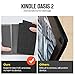 Ayotu Fabric Case for Kindle Oasis(9th Gen,2017 Release)Thinnest&Lightest,Durable Soft Fabric Cover with Auto Wake/Sleep Function,Strong Adsorption for All-New 7''Kindle Oasis Case,KO-09 The Dark Gray