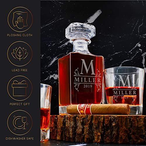 4 Amazing+Items+Personalized+Whiskey+Decanter