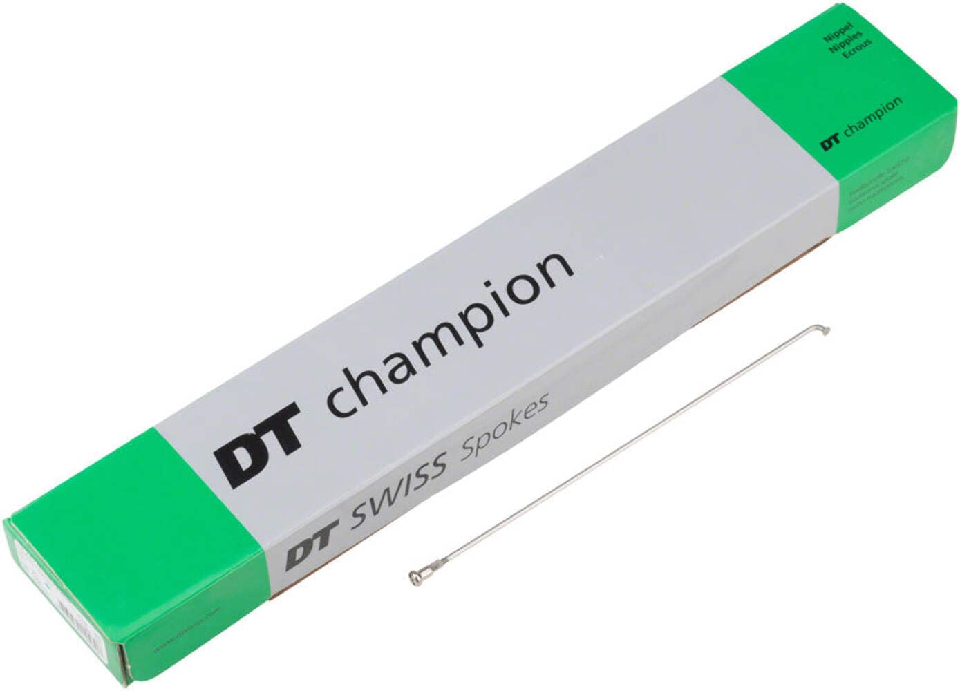 DT Swiss Champion silver spokes 14 g = 2 mm box 100, 280 mm