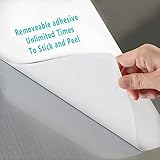 Removable Adhesive Damage Free Sticky Notes Dry Erase Notes,Reusable Whiteboard Sheets for Wall,Door,Table,Cabinets and More (8.5x11 inich)