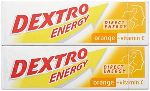Dextro Energy Orange Flavour Energy Tablets 2 x 14 Pack