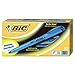 BIC Brite Liner Highlighter Chisel Tip Blue DOZEN (BL11-BE)