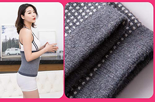 Old Men Women Elastic Thermal Arthritis Rheumatism Kidney Lumbar Binder Warmer Belt Winter Fall Cozy Warm Knitted Waistband Stomach Abdominal Brace Guard Wrap Back Support Band