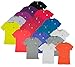 Adidas Youth Big Girls Climalite Short Sleeve Athletic V-Neck Shirt