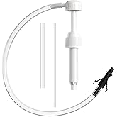 Fluid Pump for Standard Quart Bottles， 8cc Per Pump Stroke, Transmission Fluid Pump with 3rd Hand Adapter, Differential &amp; Transmission Fluid，Transfer Gear Oil Transmission and Differential Fluid Pump