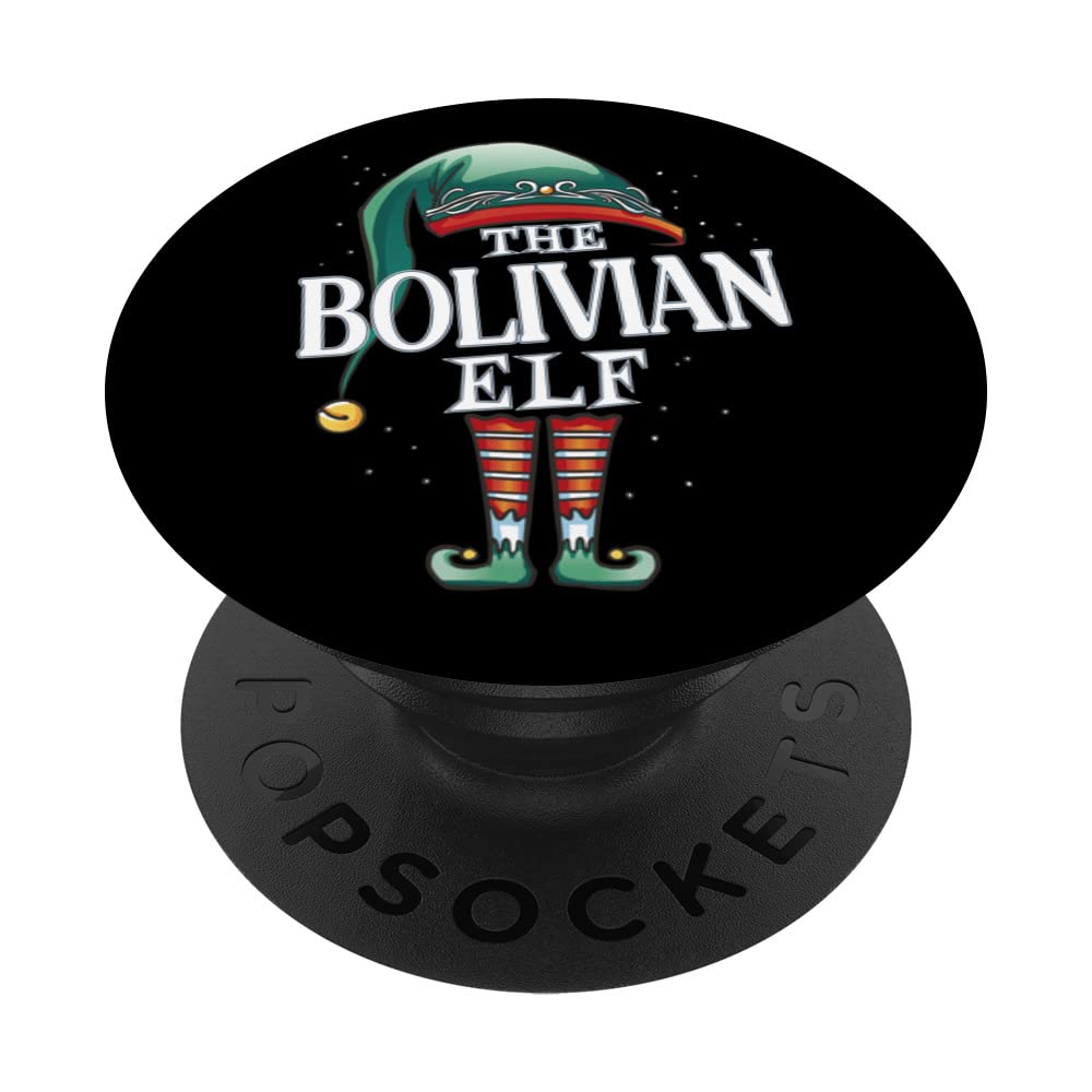 Bolivian Elf Christmas Group Xmas Pajama Party PopSockets Swappable PopGrip