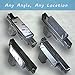 Magnetic Gun Mount Holster 53lb. - Gun Magnet Mount (2-Pack) - Discreet Tactical Concealed Carry Handgun Holder For Car Truck Under Desk Bedside Wall w/ Anti Scratch Rubber Coating
