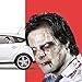 Thumbs Up UK Zombie (Left) Ride, Car Window Cling Ride with Zombie, Car Window Cling (Left