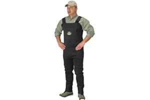 CADDIS WADING SYSTEMS CA5902W-MS Caddis Men's Neoprene Stockingfoot Waders - M Stout Green, Forest Green