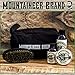 Ultimate Beard Care Kit by Mountaineer Brand | Contains Beard Conditioner Oil, Balm, Wash, Brush, and Wood Beard Comb | Includes Durable Canvas Travel Bag (Timber Scent)