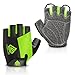 HTZPLOO Bike Gloves Cycling Gloves Biking Gloves for Men Women with Anti-Slip Shock-Absorbing Pad,Light Weight,Nice Fit,Half Finger Bicycle Gloves