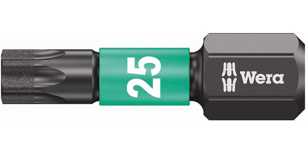 Wera 05057625001 Torx-Bit T 25 D 6.3 10St.
