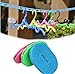 Bestwishes2u Slip clothesline wind fence type clothesline, drying by rope 5 m travel hanging on clothesline