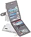 Travelambo Womens Walllet RFID Blocking Bifold Multi Card, Grey, Size One Size