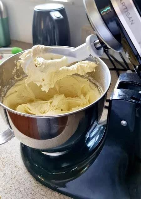 Coated Flat Beater Compatible with Kitchenaid Mixer KSM90 KSM150 K45 K45SS, Kitchen Aid Ultra Power/Classic/Artisan Stand Mixer Assecories.