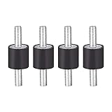 uxcell 8 x 8mm Rubber Mounts,Vibration