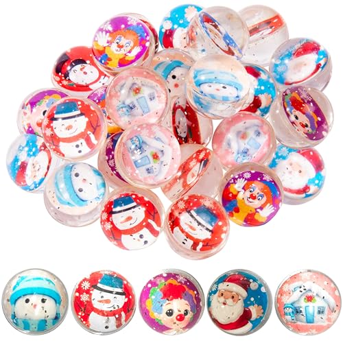 25 Bouncy Balls for Kids Party Favors | Bouncy Ball 27mm | Superball Small Rubber Balls for Kids