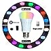 Smart Led Bulb, Work with Amazon Alexa and Google Assistant, Phone Control, Color Tunable 7W A19 Wi-Fi Smart Bulb, 60W Equivalent