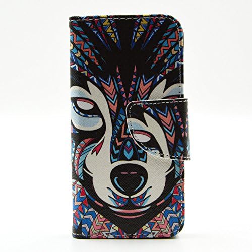 540 Case Microsoft Nokia Lumia 540 Kickstand Case,Bat King Tribe Wolf Design Premium PU Leather Wallet Flip Kickstand Case Cover for Microsoft Nokia Lumia 540